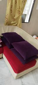 solid wood sofa