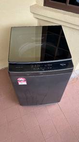 Sharp 12kg black washing machine 