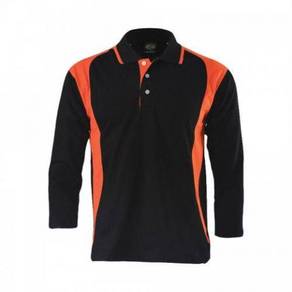 T-shirt Long Sleeve Polo Enzo Code 2093 LS Black