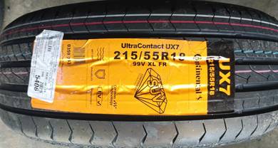 215 55 18 CONTINENTAL UX7 Tayar Tyre New 2026