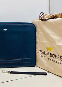 Braun Buffel Homme M Laptop Clutch Documents Bag