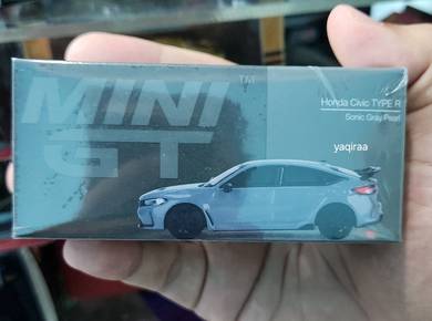 MiniGT 1/64 #659 Honda Civic TYPE R FL5 Gray 