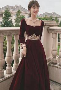 Red black prom evening dress gown RBP1599