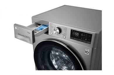 LG Front-Load 10.5Kg Washer n 7kg Dryer FV1450H2B