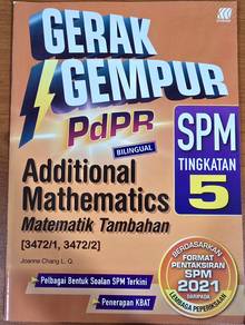 Gerak Gempur: Additional Mathematics SPM