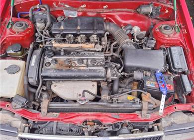 Toyota Blacktop AE111 engine dan gearbox