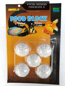 Sanyu Holiday Weekend Food Block Fish Aquarium S