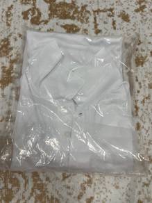 Crossrunner Long Sleeve Plain White Collar Shirt