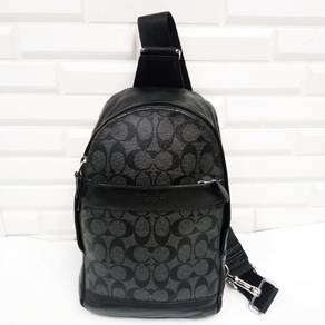 COACH West Pack In Signature Canvas Crossbody