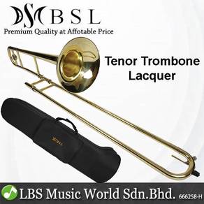 BSL Tenor Trombone B Flat Brass Instrument lacquer