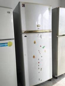 Sharp 2 Pintu Refrigerator Peti Freezer Sejuk Ais