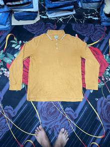 tshirt big saiz collar long sleeve