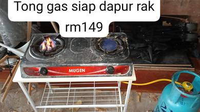 tong gas siap dapur  rak 