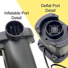 Electric Air Pump Inflate Deflate Pool. Pam Angin