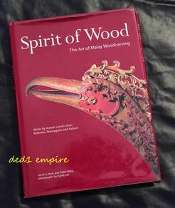 Buku Spirit of Wood - seni ukiran Nusantara ( RARE