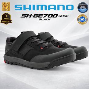 [Genuine] SHIMANO SH-GE700 MTB Cycling Shoes Black