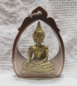 Old Thai Buddha amulet.