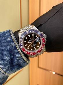 Rolex GMT Master II Pepsi Jubilee REF126710 Black
