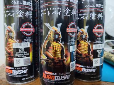 cat samurai baru hitam dan clear sealed