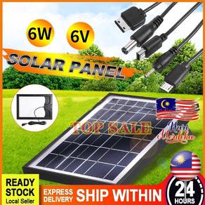 Solar Panel Charge Battery Outdoor with Stand USB