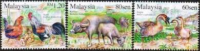 2015 Farm Animals Goat Year Malaysia Stamp UM