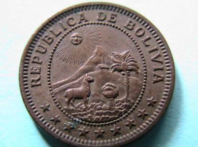 Bolivia 1 Boliviano 1951 (AU) [Kod : A1531]