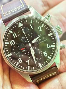 IWC Pilot Chronograph Black IW377710 2017 Preowne