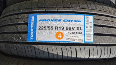 225 55 19 TOYO CR1 SUV Tayar Tyre New 2025