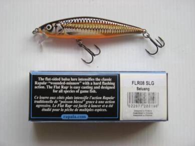 Rapala Flat Rap 8cm SLG Fishing Lure