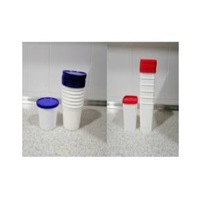 15-piece Set Round Containers & Square Containers
