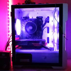 pc full set rtx 2060 super 8 gb + cpu ryzen 5 5500