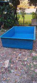 fiber tank 6×4×1.5kaki JUALAN lumsum/clear farm