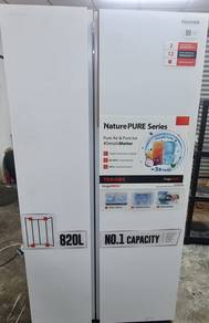 Toshiba 820 Li Side By Side Inverter Refrigerator