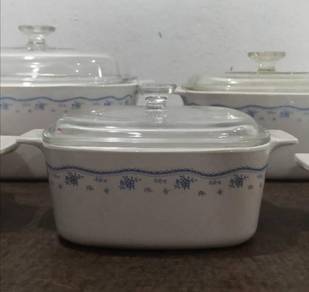 3501 Corningware morning blue bowl 5
