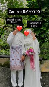 satu set baju nikah