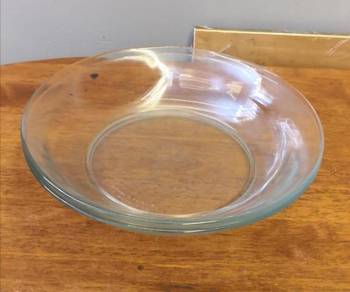 Pinggan arcoroc clear glass rice plate 2