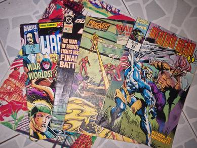 4 buah komik english 