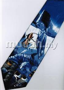Fish Dolphin Marine Life Novelty Fancy Neck Tie