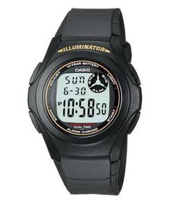 Watch- Casio Dual Time F200-9A- ORIGINAL