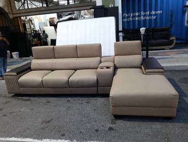 sofa L shipe 11 kaki