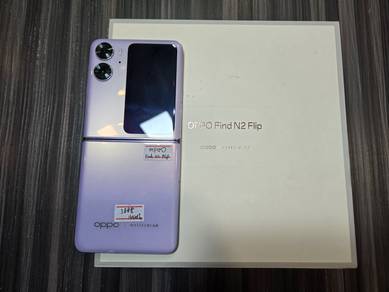 Oppo Find N2 Flip 5G 16GB Ram 256GB Dual - Fullset