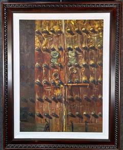 Oil Painting by Yong Sheng (1999) Antique Doorway