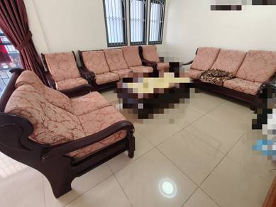 Second hand solid hardwood sofa for sell