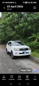 Toyota Fortuner V in Seri Kembangan, SGR