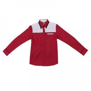 Baju Korporat Oren Sport Ladies F1 3905 Red/White