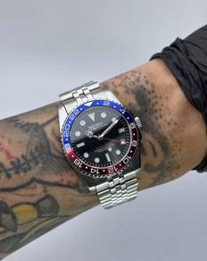 Custom Seiko Mod 36mm Pepsi GMT-Master II w/ Ice B