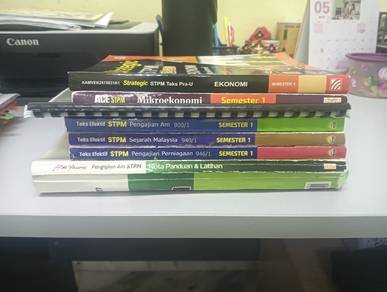 Buku2 & Bahan2 STPM (Form 6) SILIBUS BARU