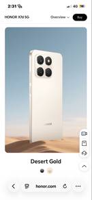 Honor X7d 5G Desert Gold 128gb