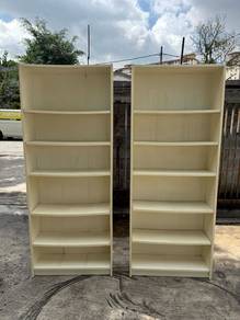 Tall Rack Shelves Cabinet Bookcase