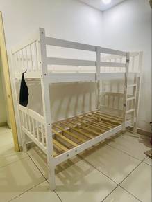 Double decker baby bed